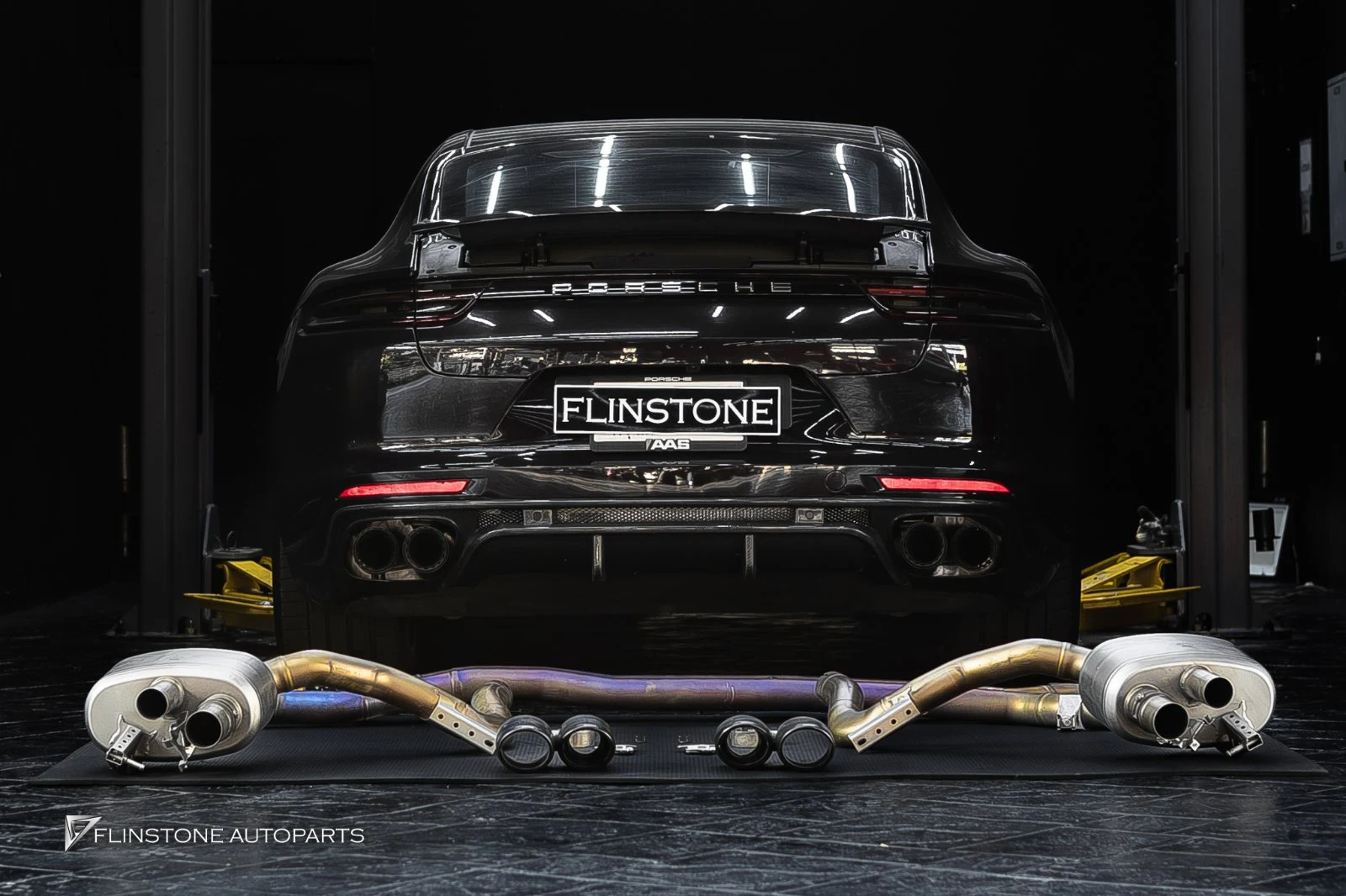 PORSCHE Panamera 971 เปลี่ยนชุดท่อ — ผลงานติดตั้งจริงที่ Flinstone Autoparts
