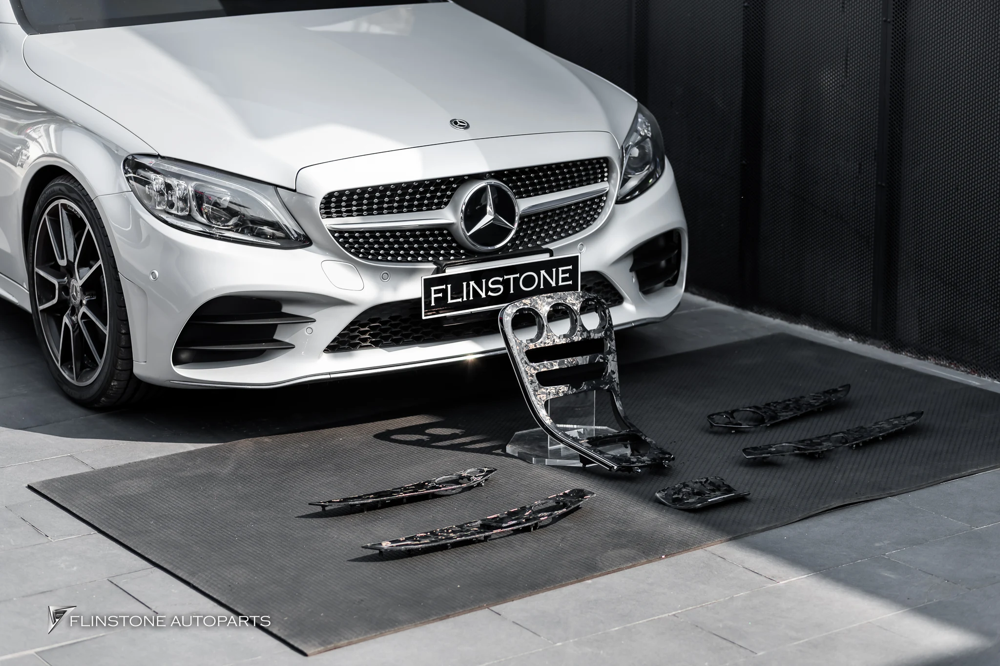 W205 C205 C-Class ตกแต่งและอัปเกรดออปชัน — สรุปงานทั้งคันจาก Flinstone Autoparts