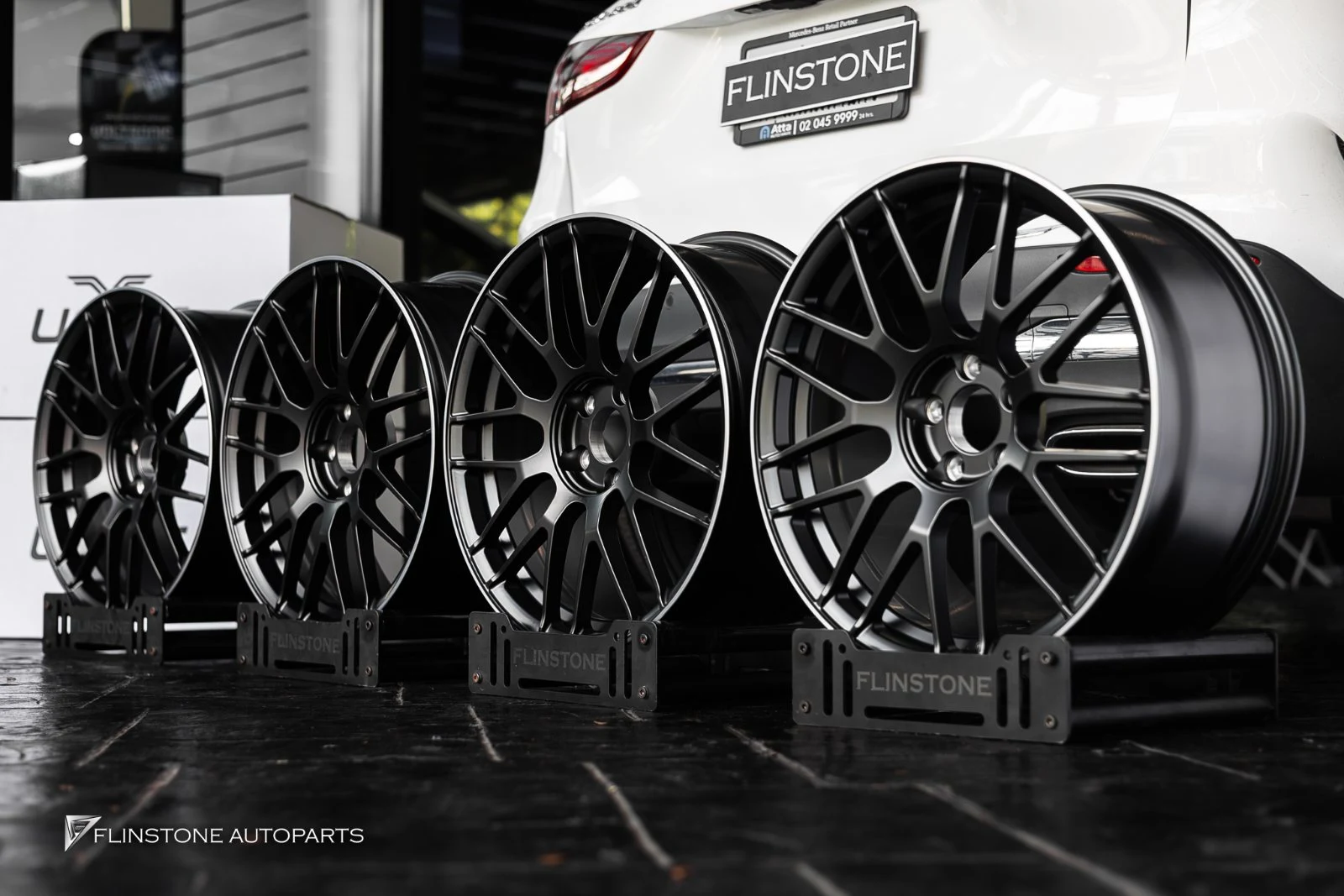 H247 GLA-Class เปลี่ยนล้อ — สรุปงานทั้งคันจาก Flinstone Autoparts
