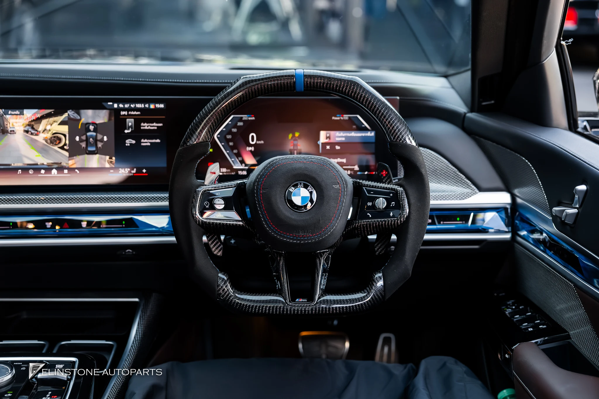 พา BMW i7 G70 เข้ามาเปลี่ยนพวงมาลัย — เคสจริงจากหน้าร้าน Flinstone Autoparts