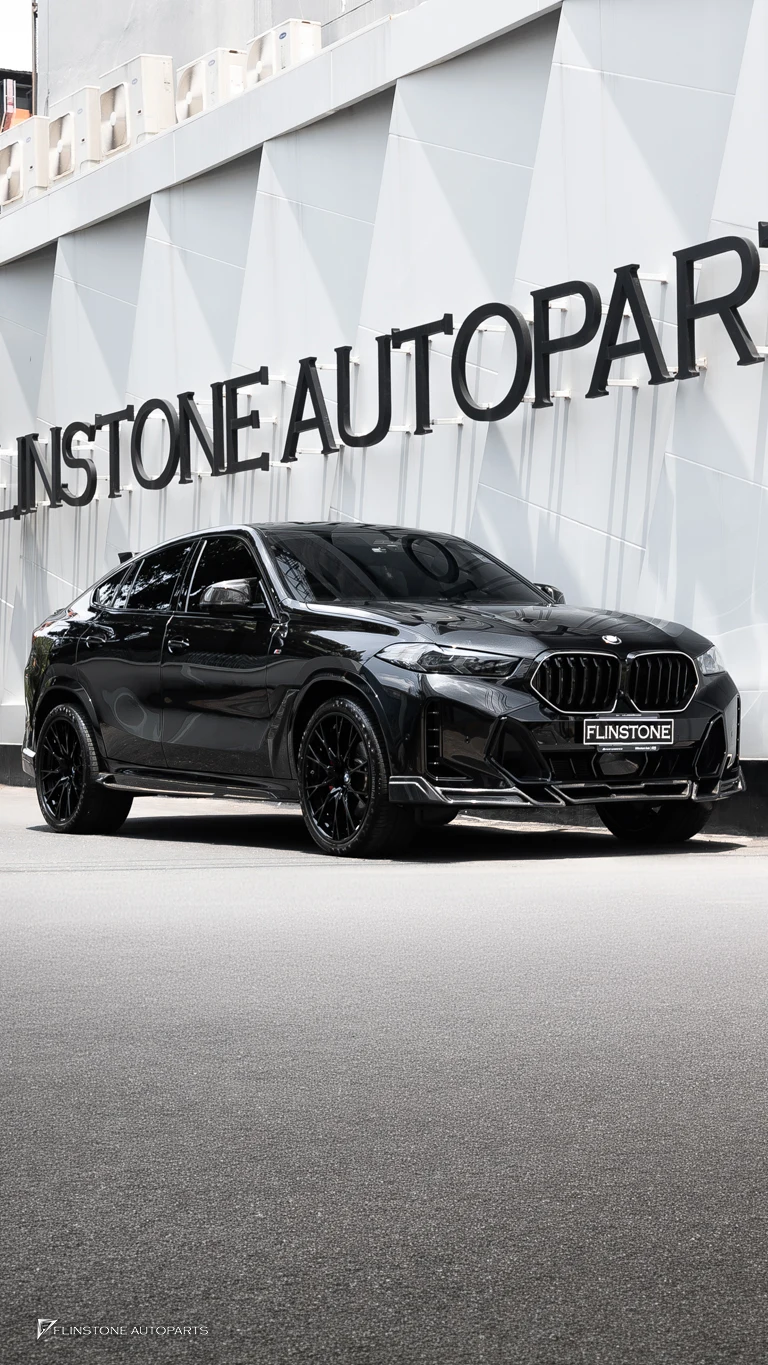 BMW X6 G06 ชุดแต่งรอบคัน ที่ Flinstone Autoparts — รีวิวงานจริงพร้อมภาพทุกขั้นตอน