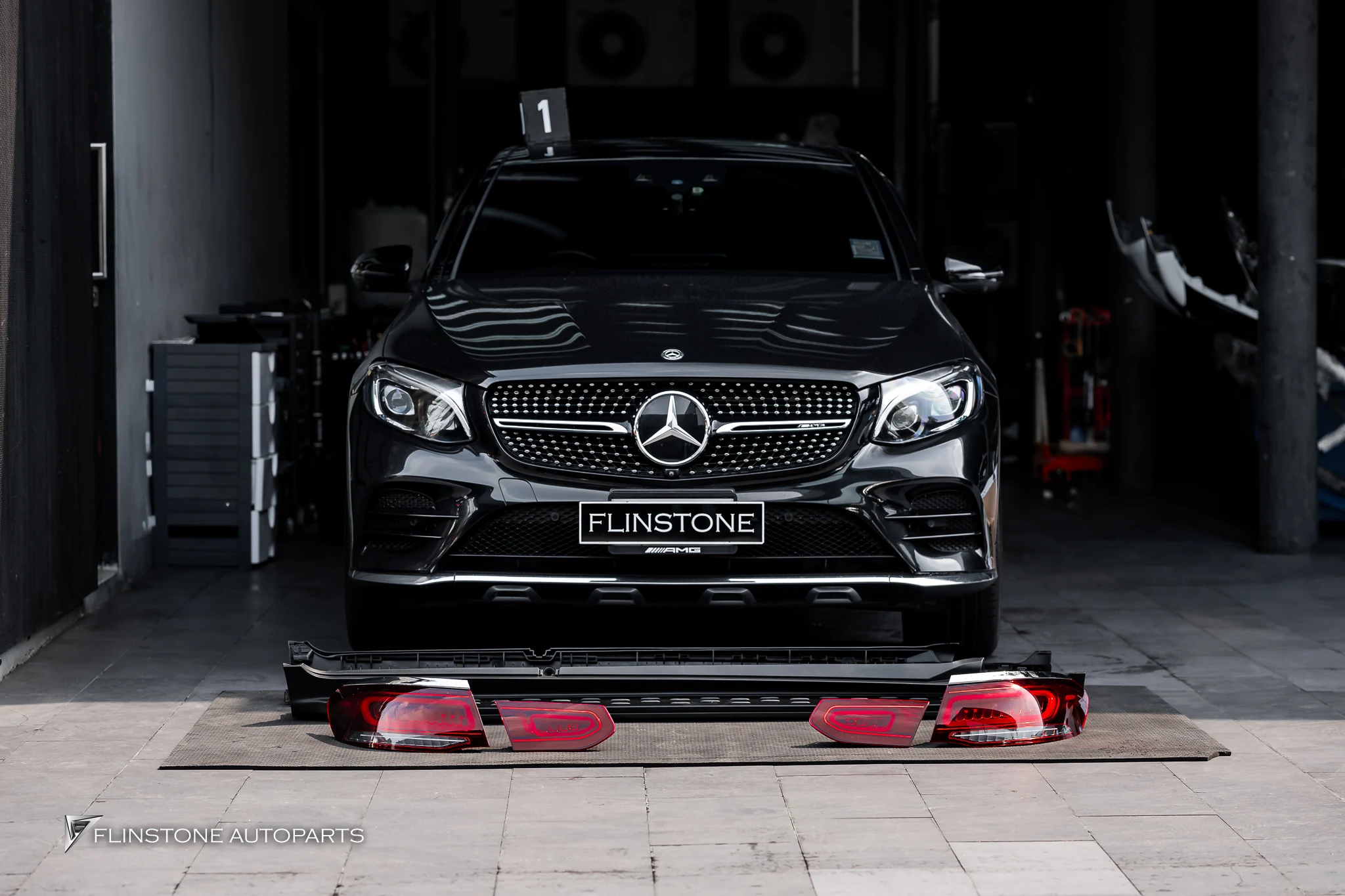 X253 GLC-Class Black Side Running Board ใช้ของอะไร ทำอะไรบ้าง — เล่าจากงานจริงคันนี้