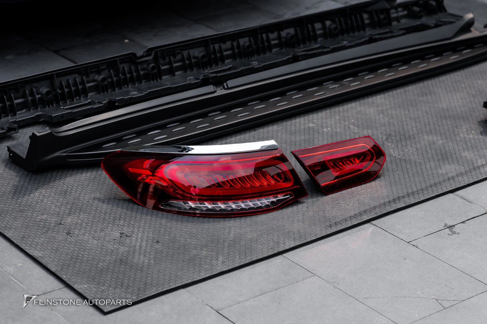 X253 GLC-Class Black Side Running Board ใช้ของอะไร ทำอะไรบ้าง — เล่าจากงานจริงคันนี้