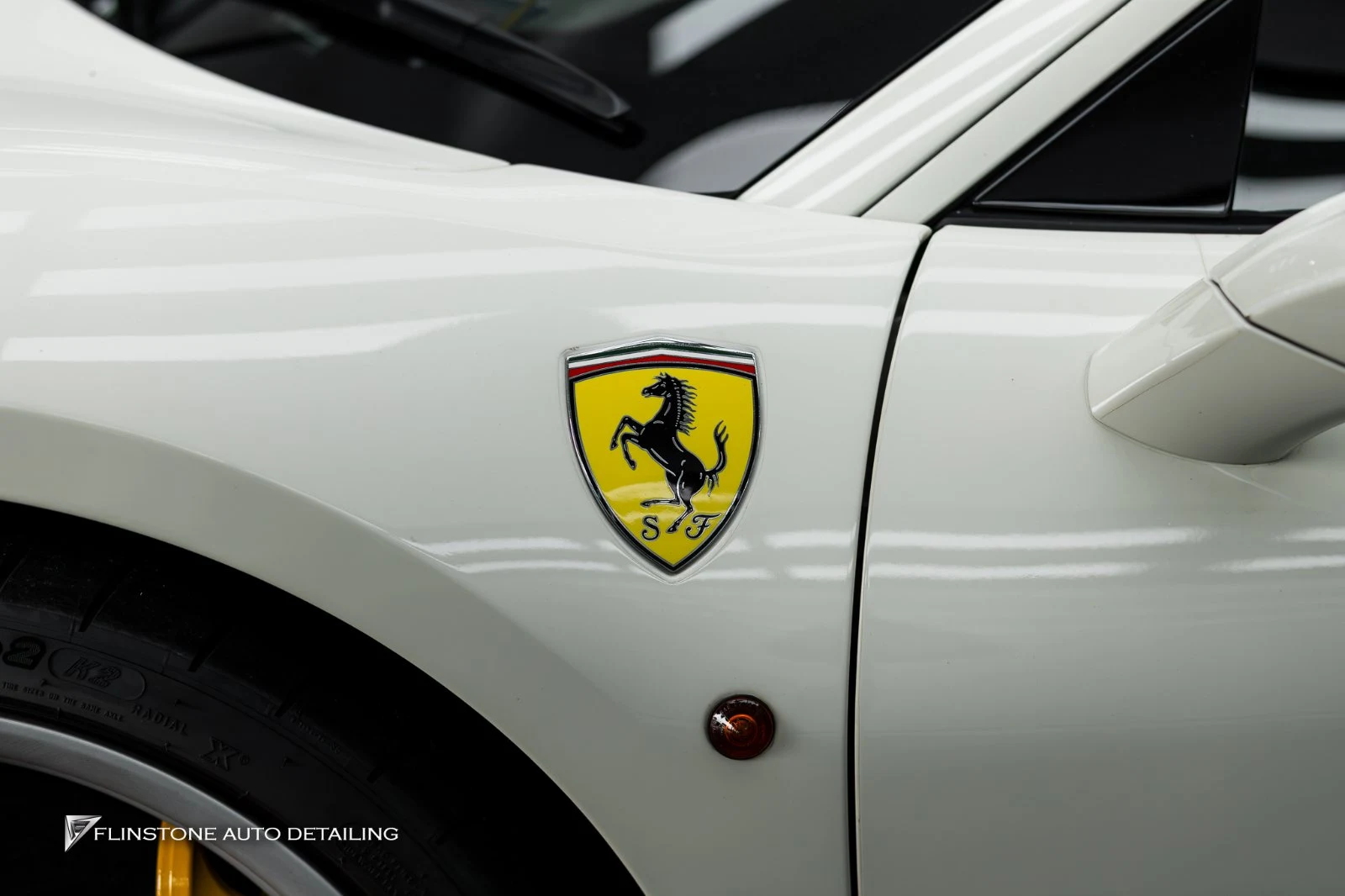 Ferrari ติดฟิล์มกันรอย ที่ Flinstone Autoparts — รีวิวงานจริงพร้อมภาพทุกขั้นตอน