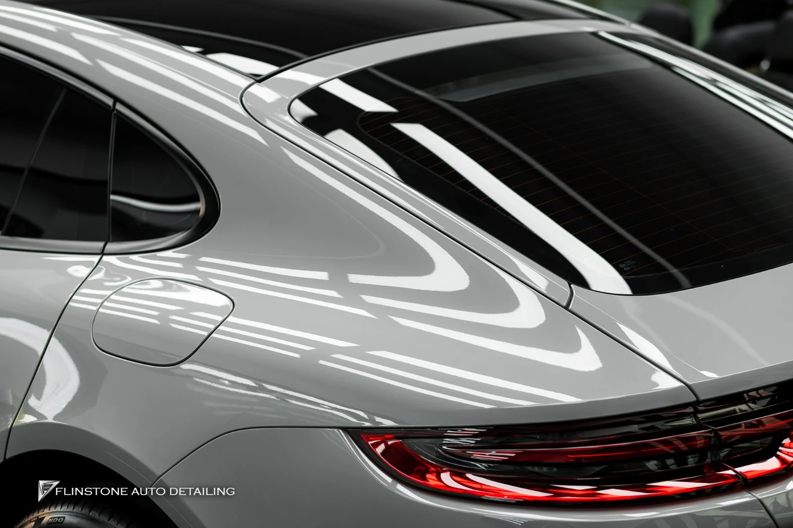 PORSCHE Panamera 971 ติดฟิล์มกันรอย — ผลงานติดตั้งจริงที่ Flinstone Autoparts