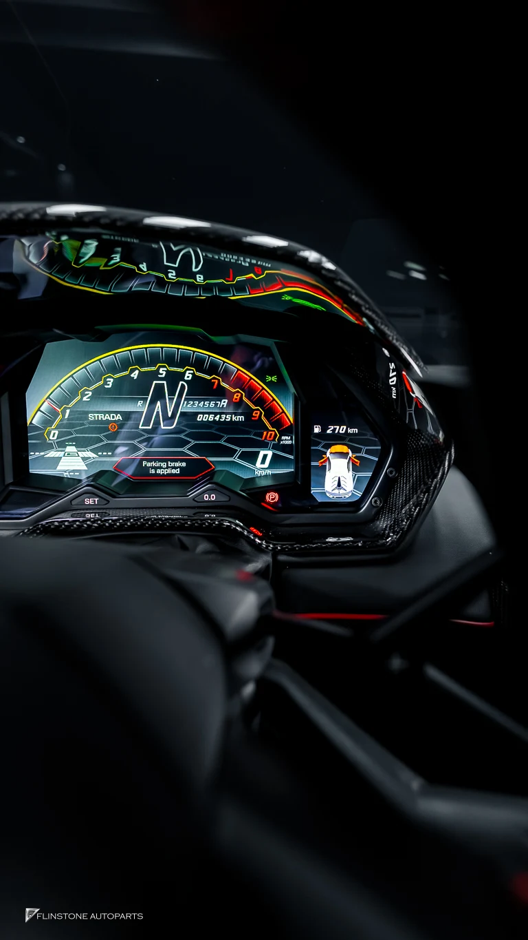 พา LAMBORGHINI Aventador เข้ามาอัปเกรดจอ — เคสจริงจากหน้าร้าน Flinstone Autoparts