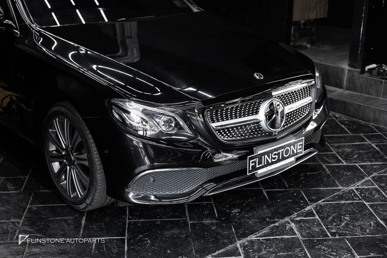 W213 E-Class กระจังหน้า — ผลงานติดตั้งจริงที่ Flinstone Autoparts