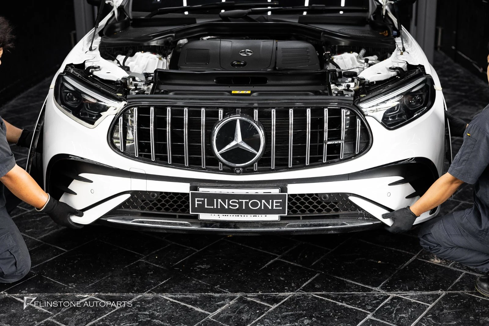 W254 GLC-Class เปลี่ยนกระจังหน้า ใช้ของอะไร ทำอะไรบ้าง — เล่าจากงานจริงคันนี้