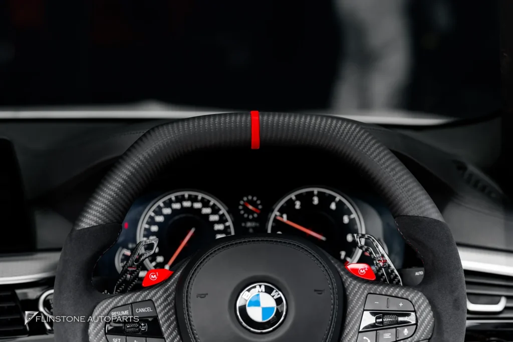 BMW G30 พวงมาลัยคาร์บอน หัวเกียร์