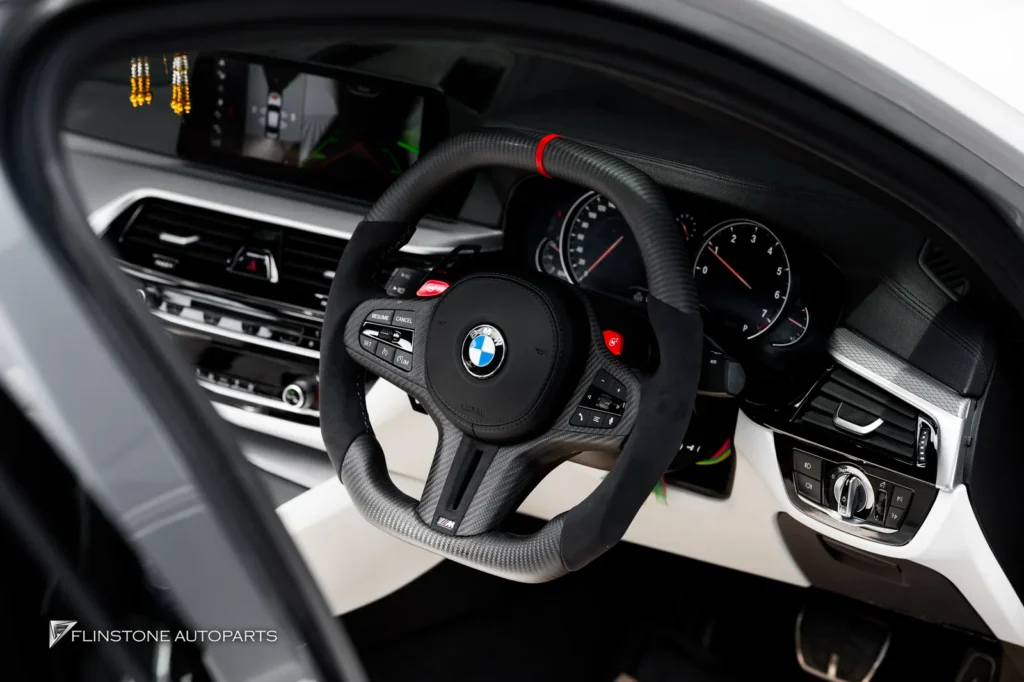 BMW G30 พวงมาลัยคาร์บอน หัวเกียร์