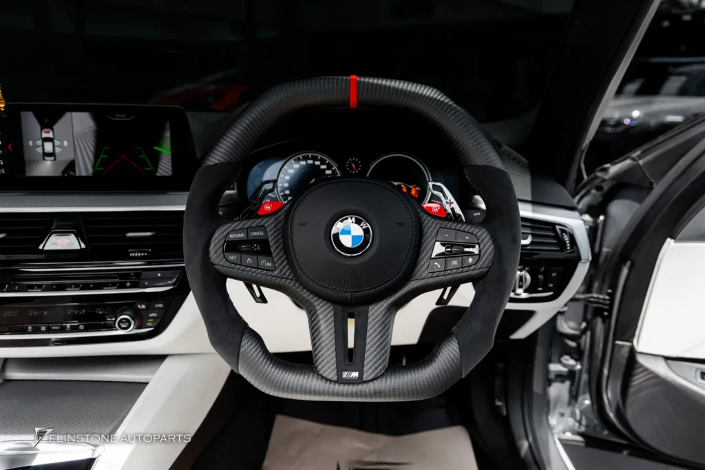 BMW G30 พวงมาลัยคาร์บอน หัวเกียร์