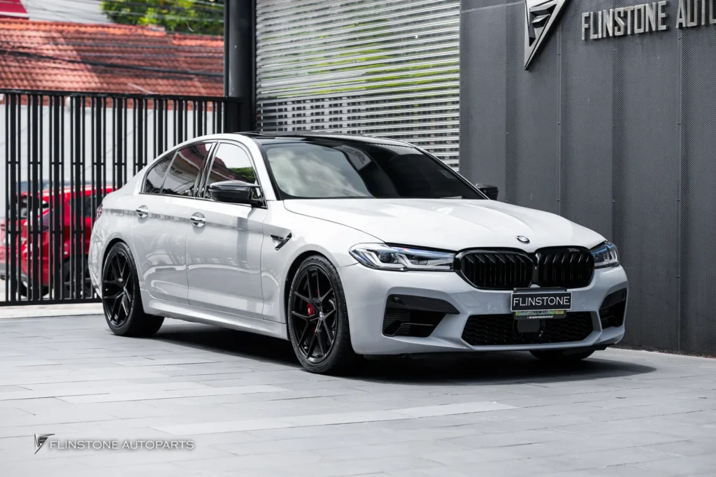 BMW G30 พวงมาลัยคาร์บอน หัวเกียร์
