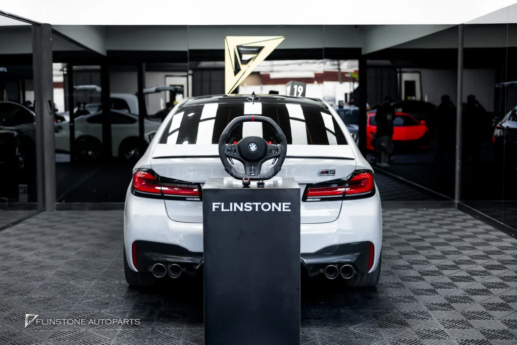 BMW G30 พวงมาลัยคาร์บอน หัวเกียร์