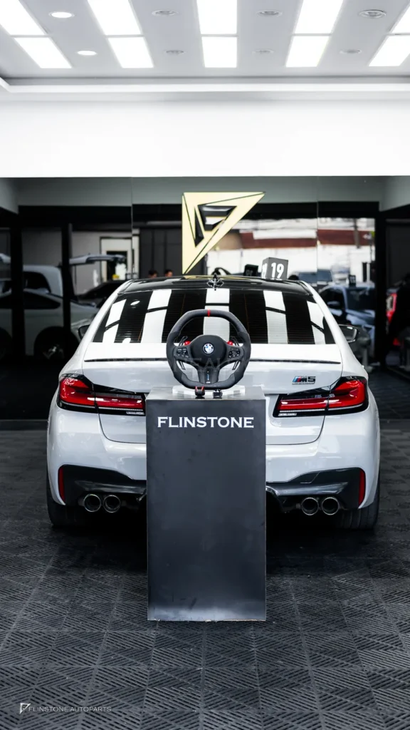 BMW G30 พวงมาลัยคาร์บอน หัวเกียร์