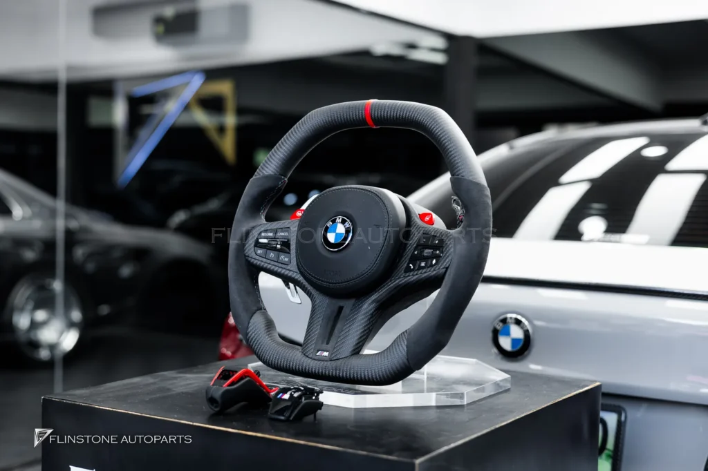 BMW G30 พวงมาลัยคาร์บอน หัวเกียร์