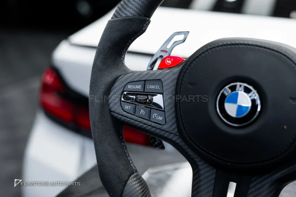 BMW G30 พวงมาลัยคาร์บอน หัวเกียร์