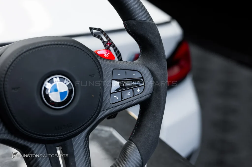 BMW G30 พวงมาลัยคาร์บอน หัวเกียร์