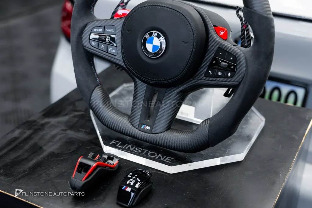 BMW G30 พวงมาลัยคาร์บอน หัวเกียร์
