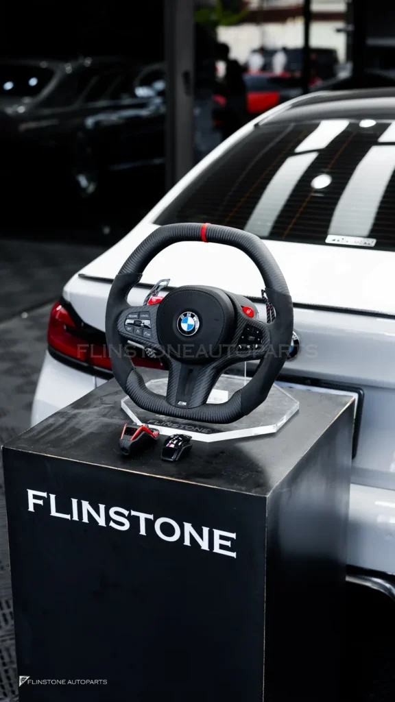 BMW G30 พวงมาลัยคาร์บอน หัวเกียร์