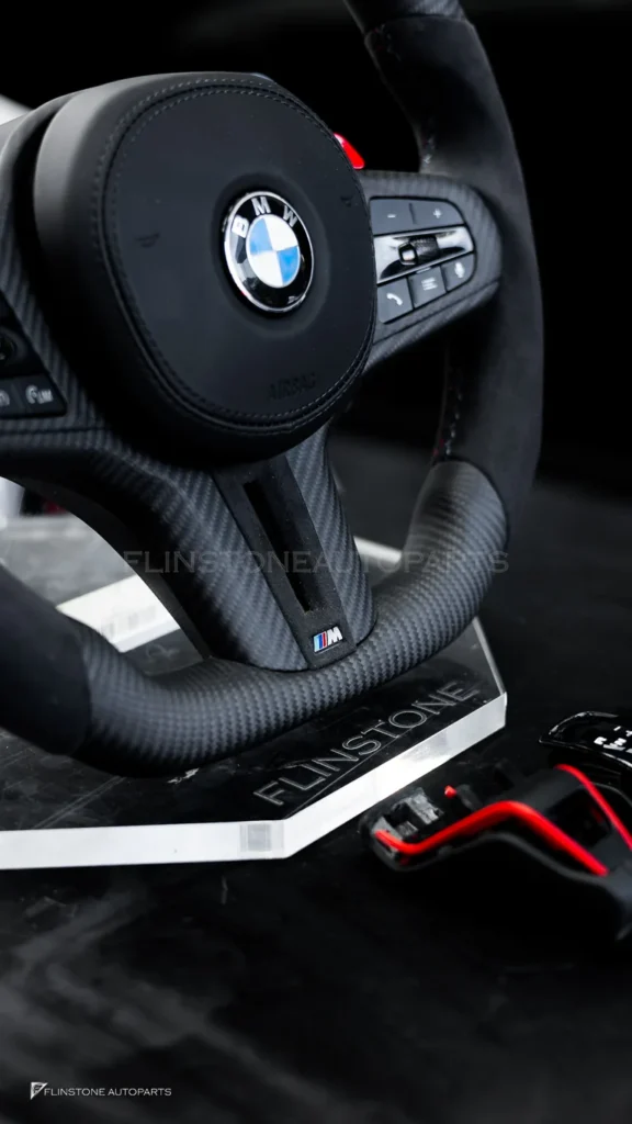 BMW G30 พวงมาลัยคาร์บอน หัวเกียร์