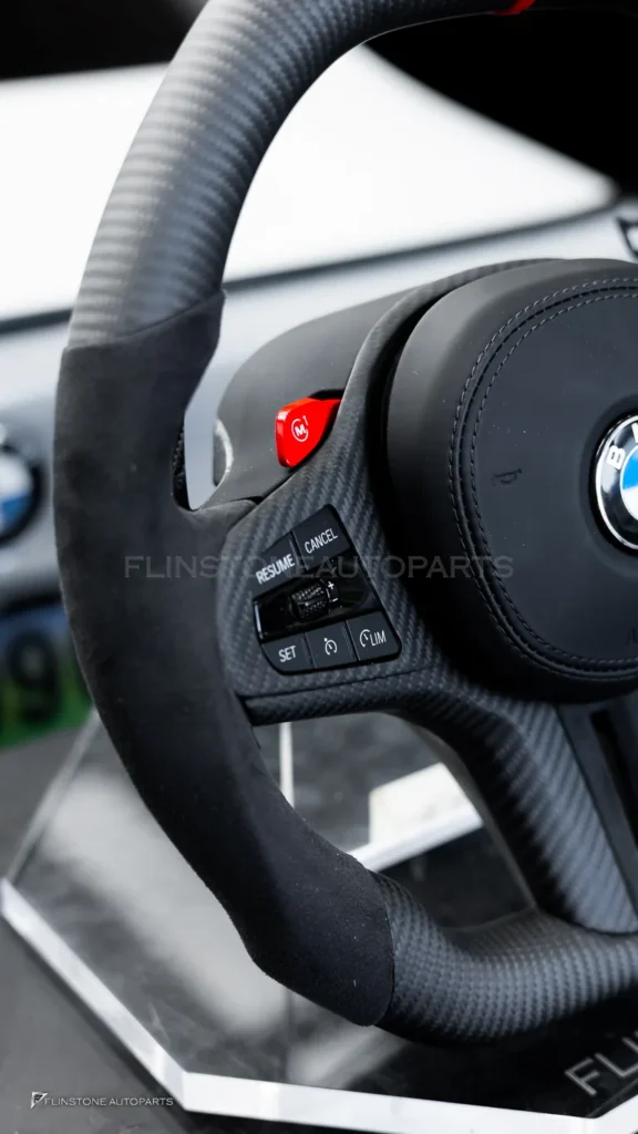 BMW G30 พวงมาลัยคาร์บอน หัวเกียร์