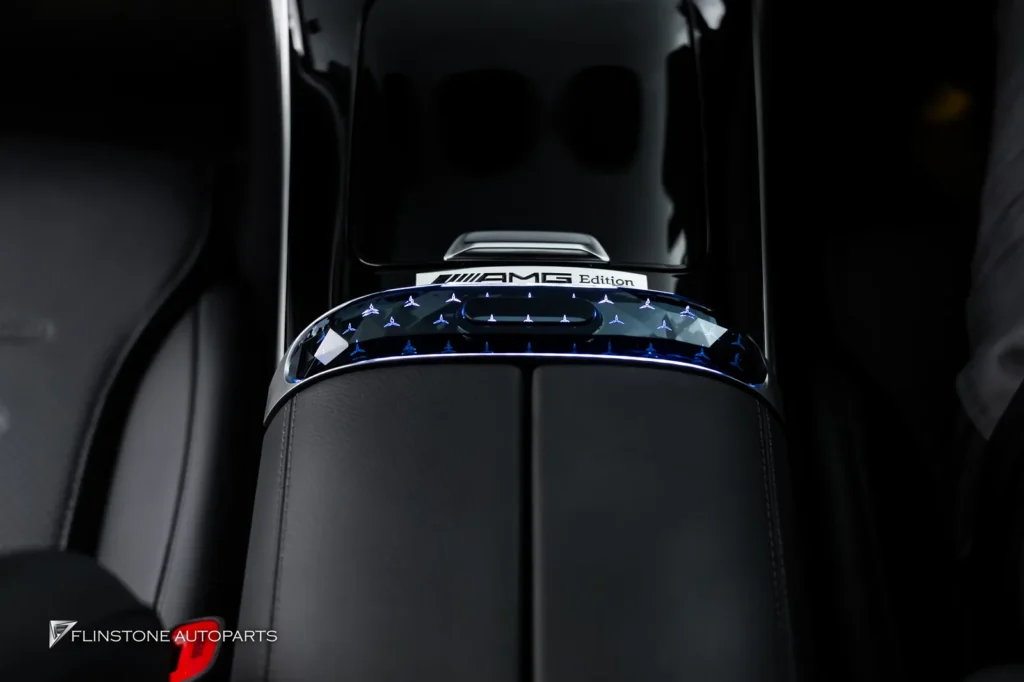 Benz W206 คอนโซลกลาง Trim LED