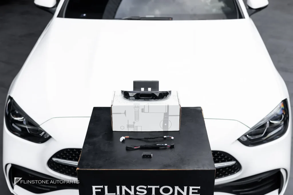 Benz W206 คอนโซลกลาง Trim LED