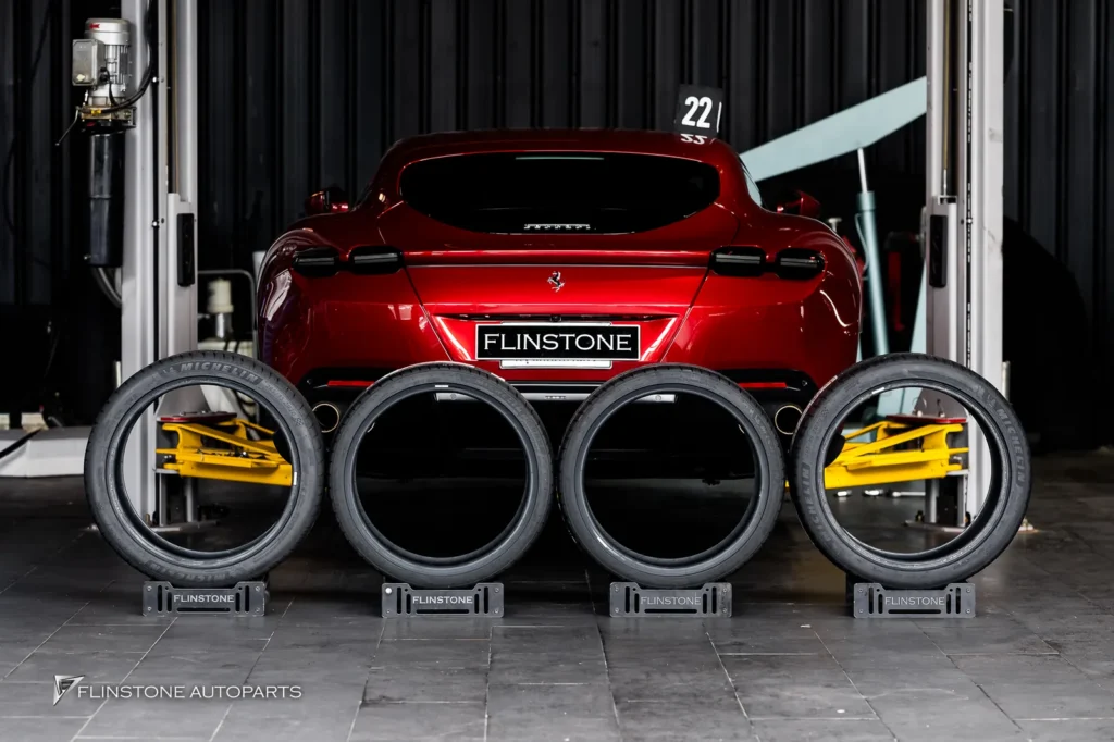 Ferrari Roma เปลี่ยนยาง