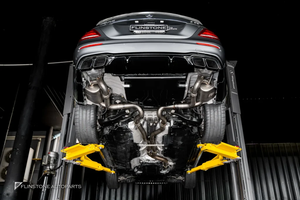 Mercedes-Benz E53 กระจังหน้า สปอยเลอร์ ดิฟฟิวเซอร์ ท่อ USUS