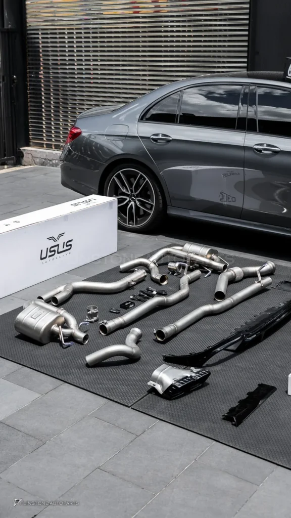 Mercedes-Benz E53 กระจังหน้า สปอยเลอร์ ดิฟฟิวเซอร์ ท่อ USUS