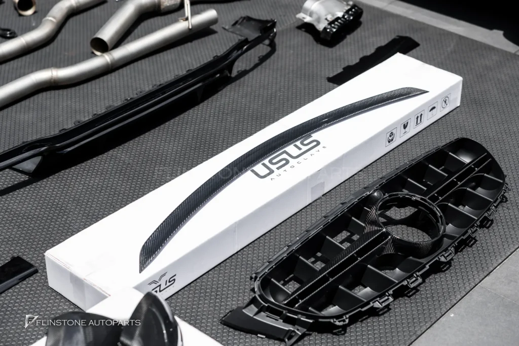 Mercedes-Benz E53 กระจังหน้า สปอยเลอร์ ดิฟฟิวเซอร์ ท่อ USUS