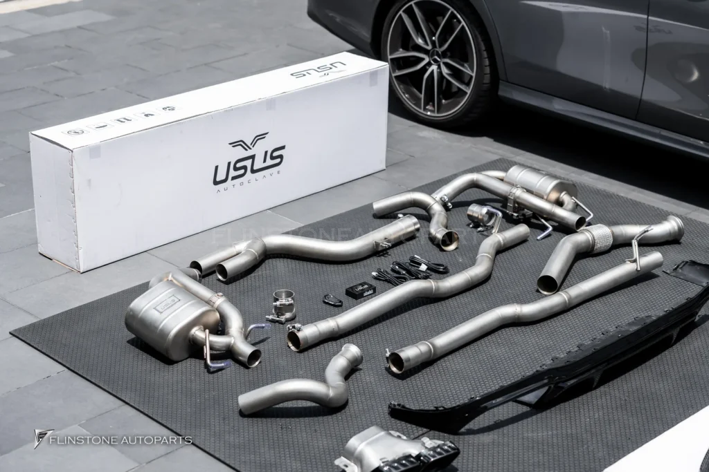 Mercedes-Benz E53 กระจังหน้า สปอยเลอร์ ดิฟฟิวเซอร์ ท่อ USUS