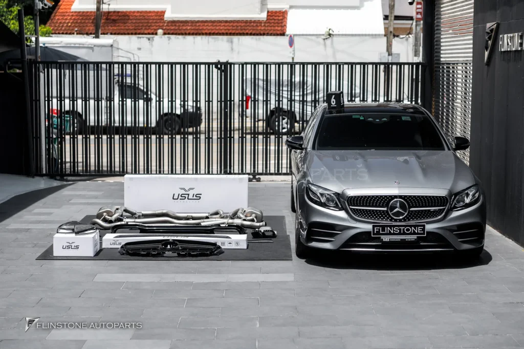 Mercedes-Benz E53 กระจังหน้า สปอยเลอร์ ดิฟฟิวเซอร์ ท่อ USUS