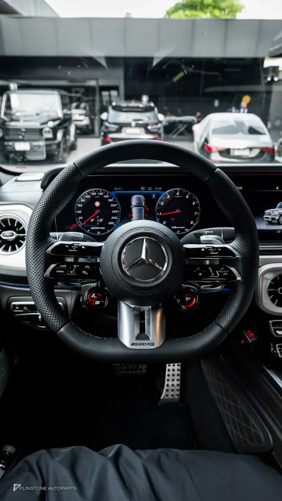Mercedes-Benz G-Class ชุดกันชนหน้า กรอบไฟ พวงมาลัย Touchpad