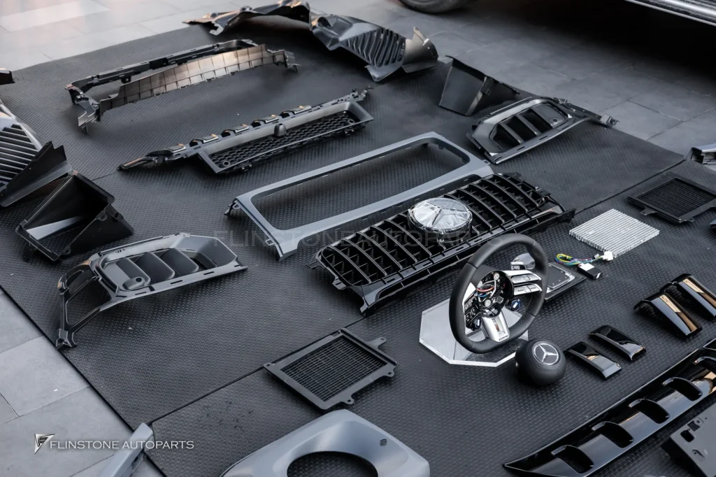 Mercedes-Benz G-Class ชุดกันชนหน้า กรอบไฟ พวงมาลัย Touchpad