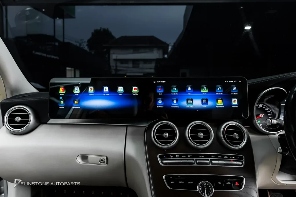 Mercedes-Benz W205 จอ Dual Screen