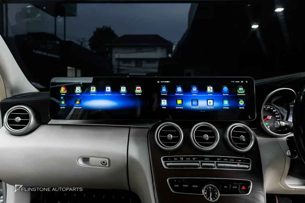 Mercedes-Benz W205 จอ Dual Screen