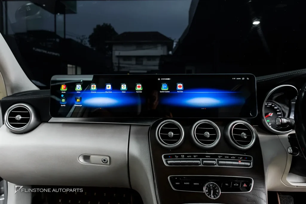 Mercedes-Benz W205 จอ Dual Screen