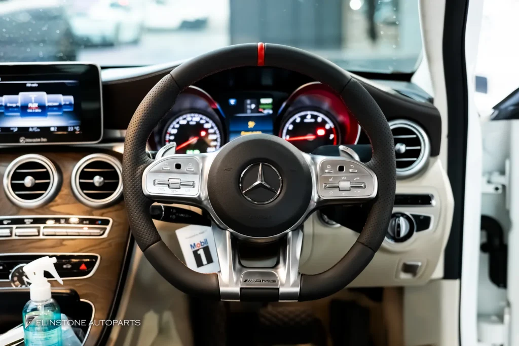 Mercedes-Benz W205 พวงมาลัย