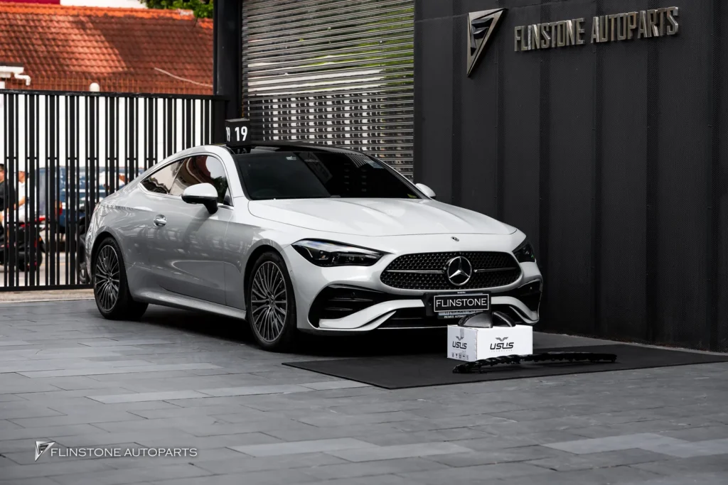 Mercedes-Benz CLE300 กระจังหน้า + ครอบกระจกคาร์บอน USUS