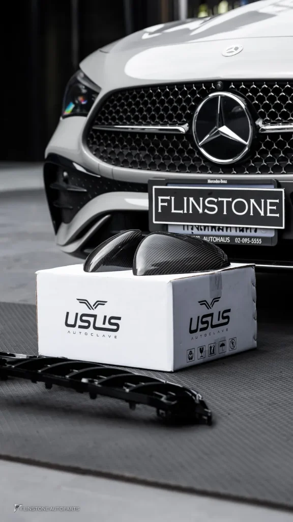 Mercedes-Benz CLE300 กระจังหน้า + ครอบกระจกคาร์บอน USUS