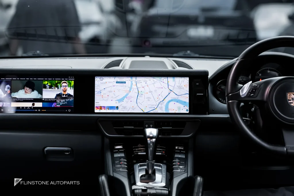 Porsche Cayenne จอ Dual Screen