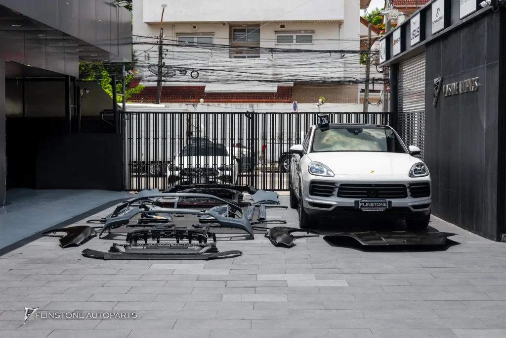 Porsche Cayenne ชุดพาร์ทรอบคัน