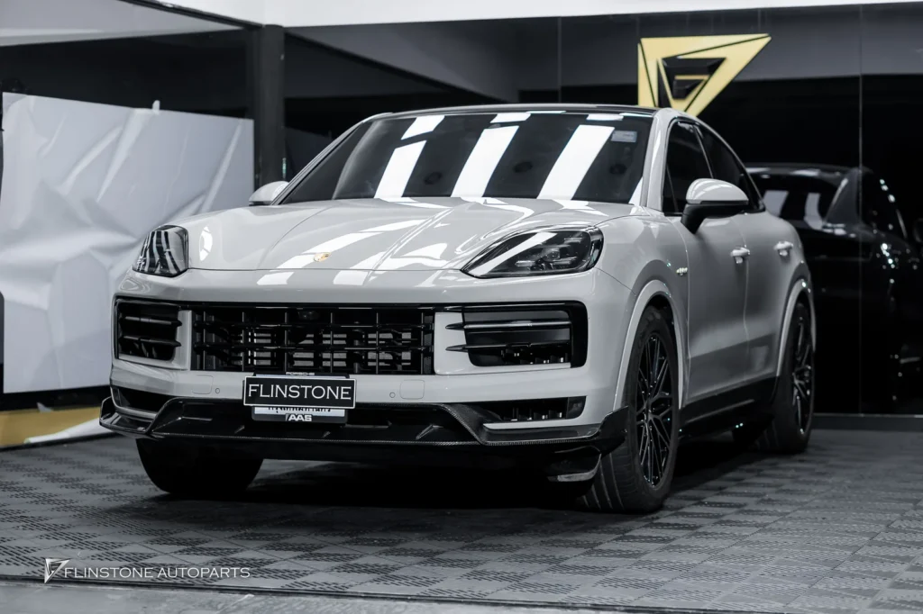 Porsche Cayenne ลิ้นหน้า ดิฟฟิวเซอร์ สเกิร์ต ท่อ USUS