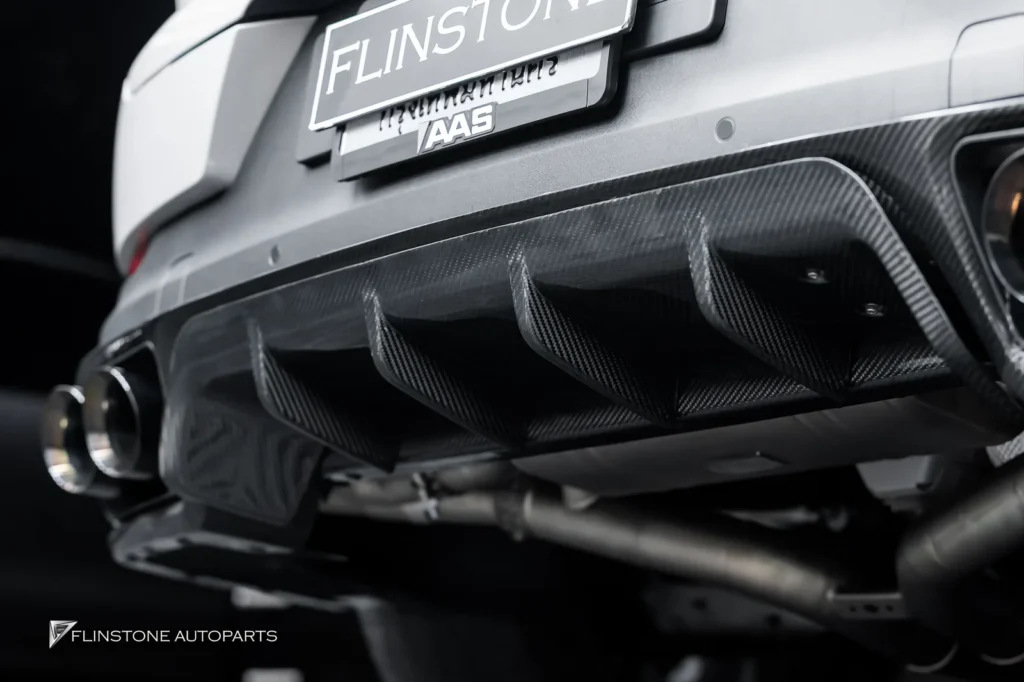 Porsche Cayenne ลิ้นหน้า ดิฟฟิวเซอร์ สเกิร์ต ท่อ USUS