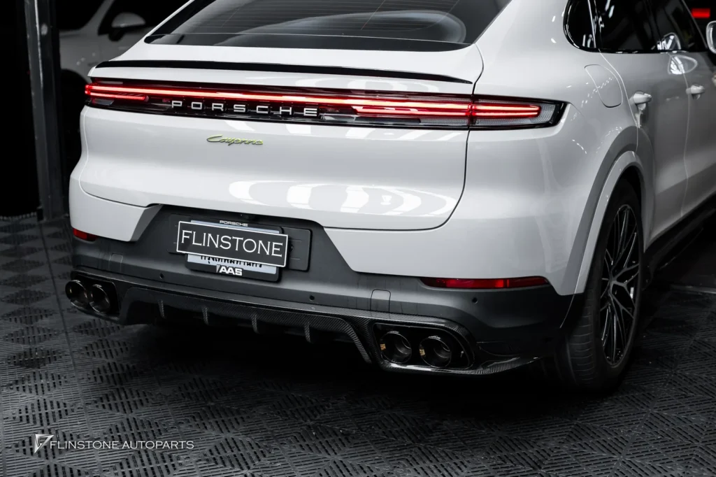 Porsche Cayenne ลิ้นหน้า ดิฟฟิวเซอร์ สเกิร์ต ท่อ USUS