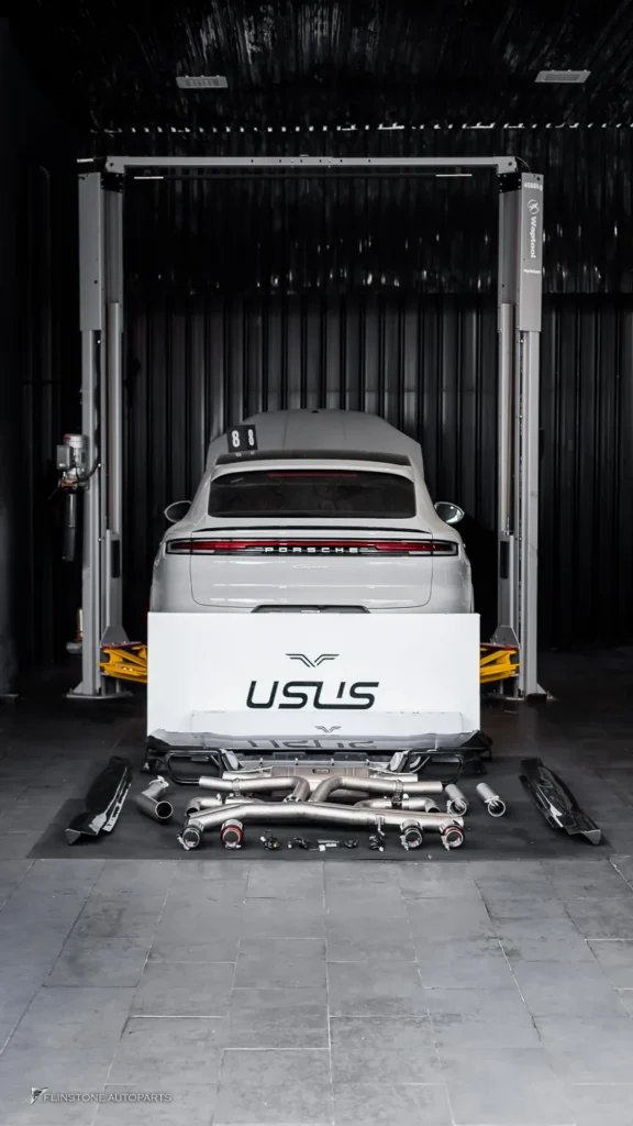 Porsche Cayenne ลิ้นหน้า ดิฟฟิวเซอร์ สเกิร์ต ท่อ USUS