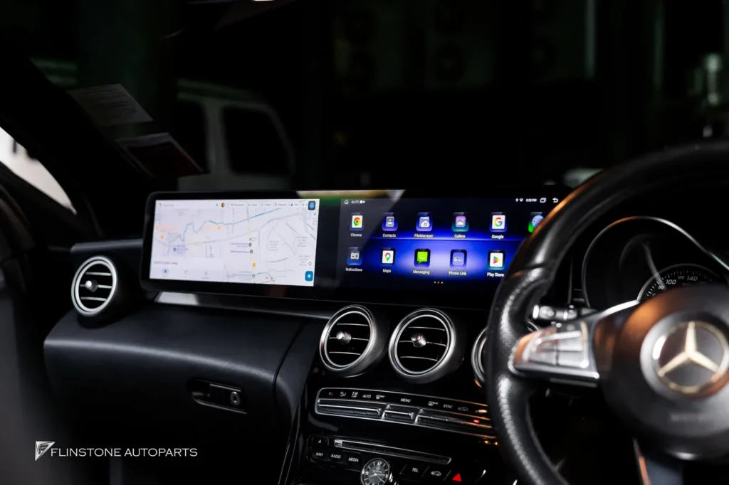 Mercedes-Benz W205 จอ Android จอยาว