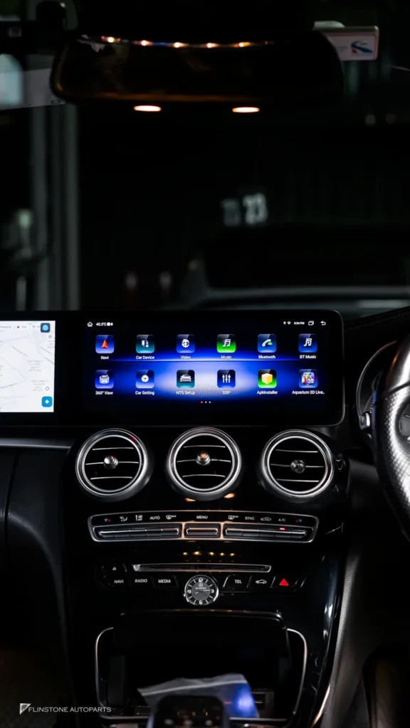 Mercedes-Benz W205 จอ Android จอยาว