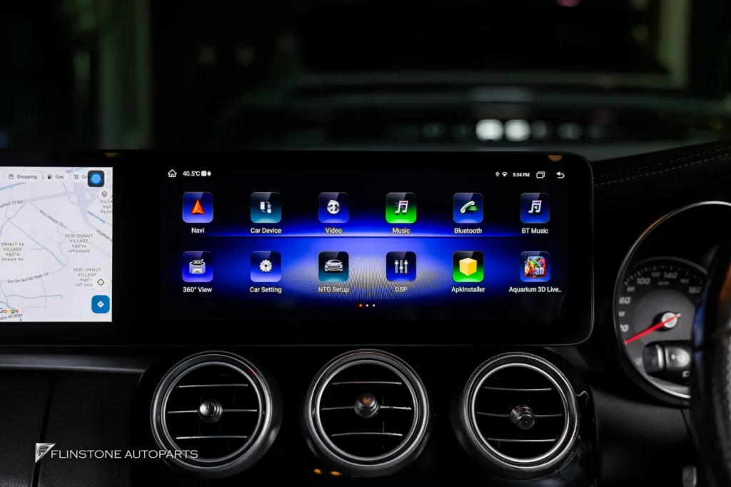 Mercedes-Benz W205 จอ Android จอยาว